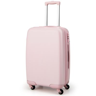 Hardside Luggage with Spinner Wheels, TSA Lock and Height Adjustable ...