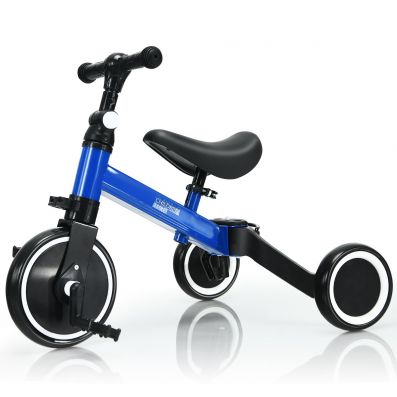 Convertible Balance Bike Kids Trike with Detachable Pedal for 1-4 Years ...